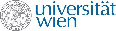 Das Logo der Universität Wien.